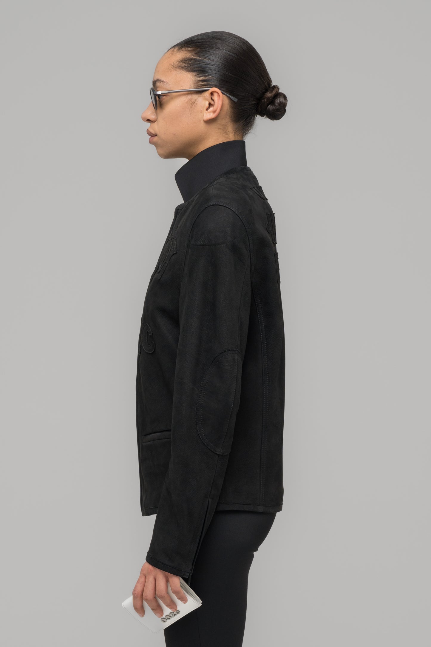 "THISTLES" LEATHER JANKER