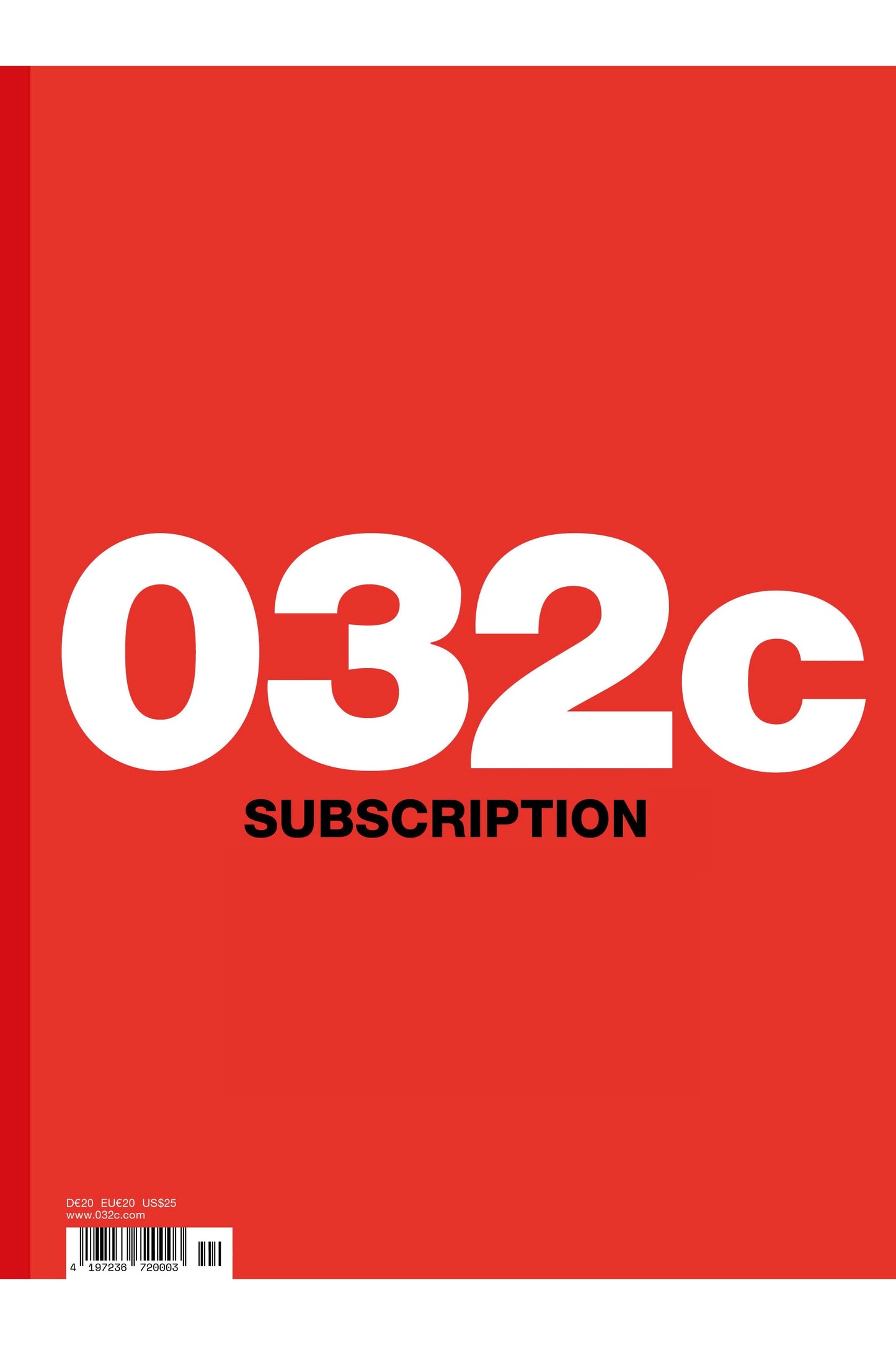 032c SUBSCRIPTION
