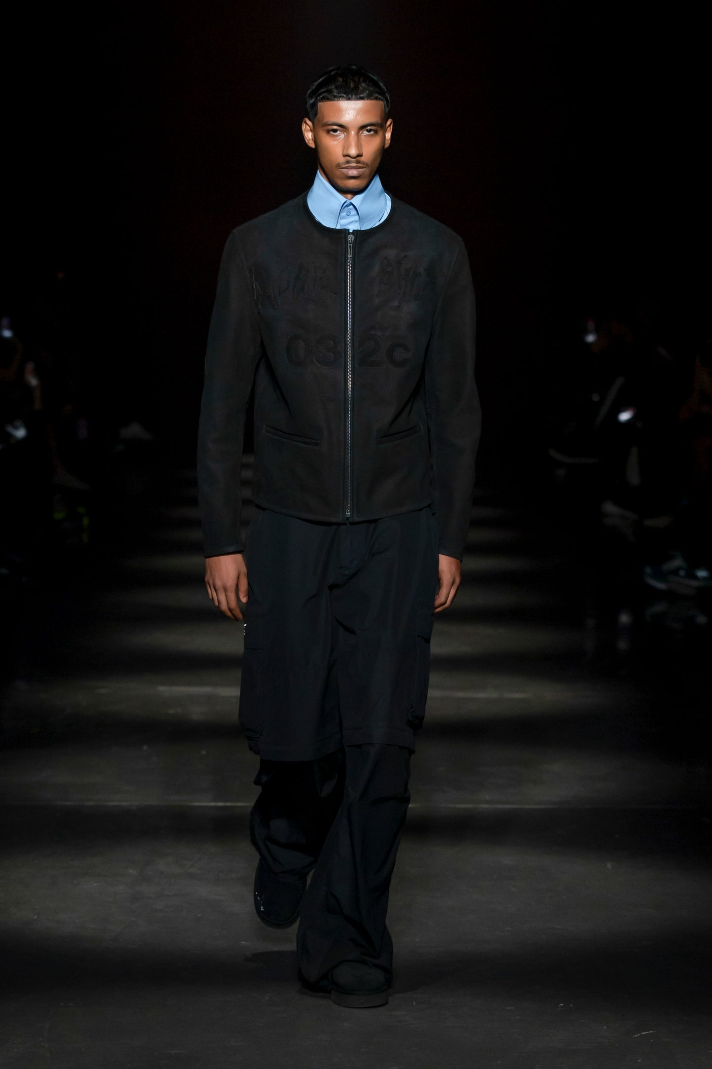 "THISTLES" LEATHER JANKER