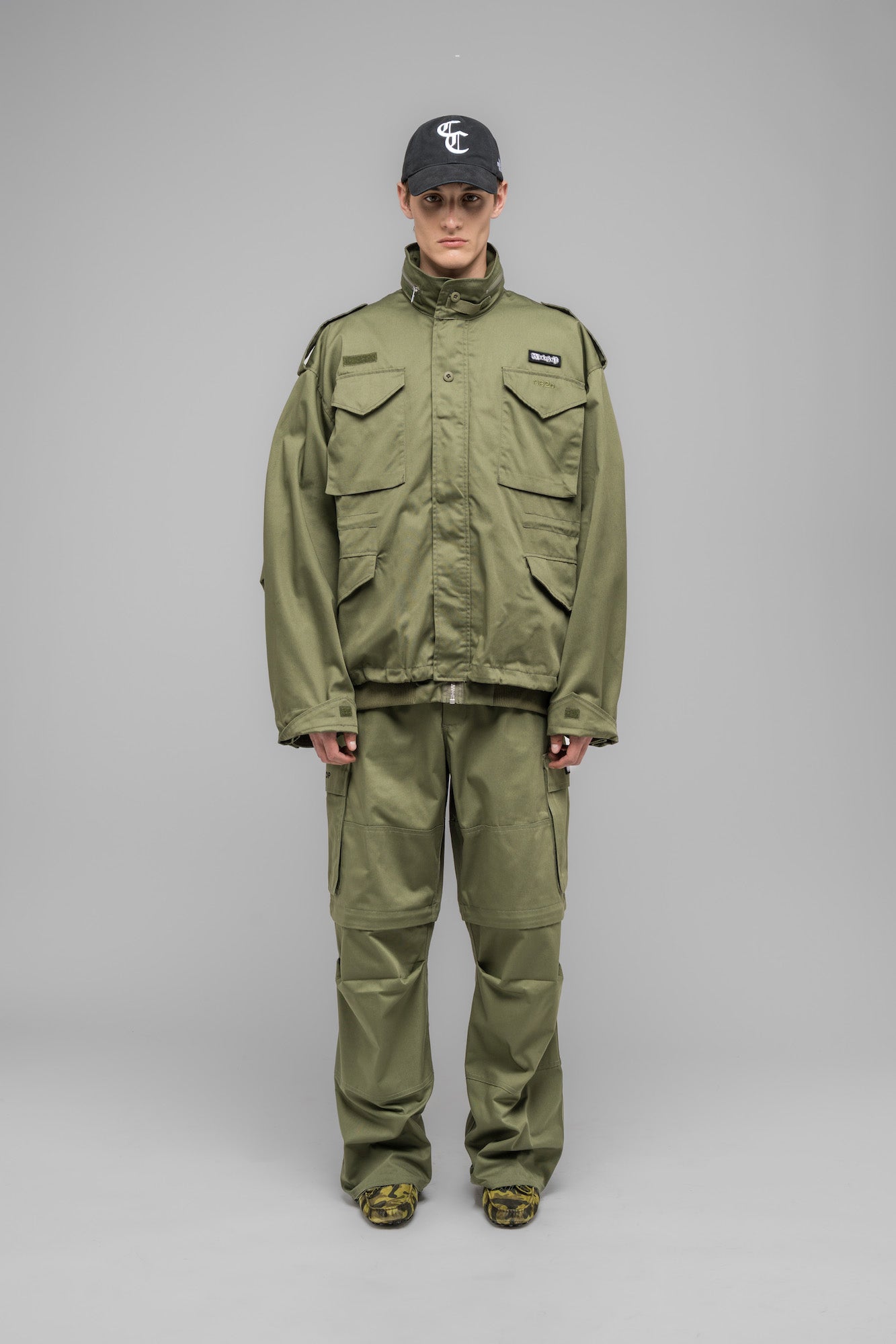 "MASKED CHOICE" BOMBER JACKET - 032c