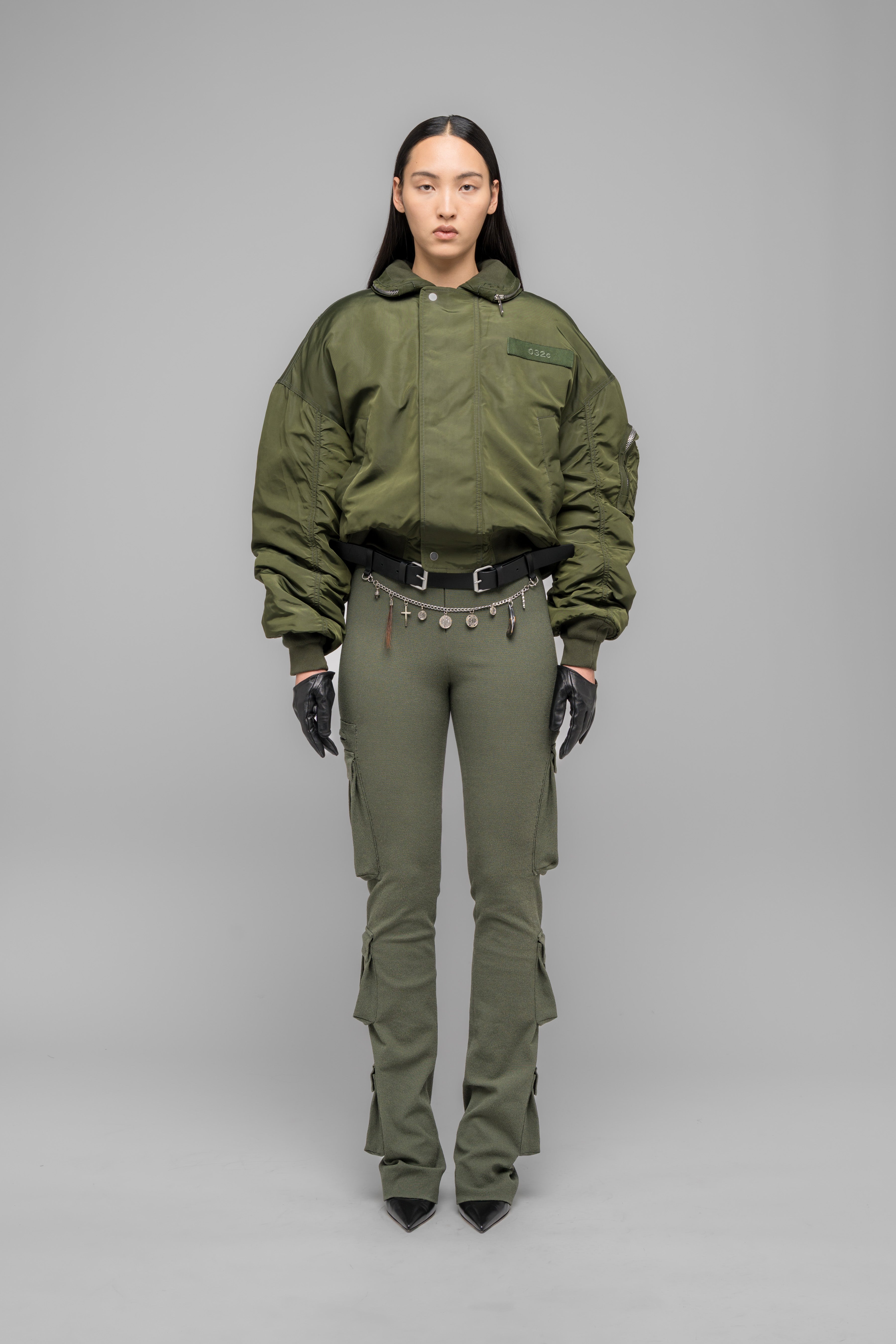 "HUNTING" BOMBER JACKET