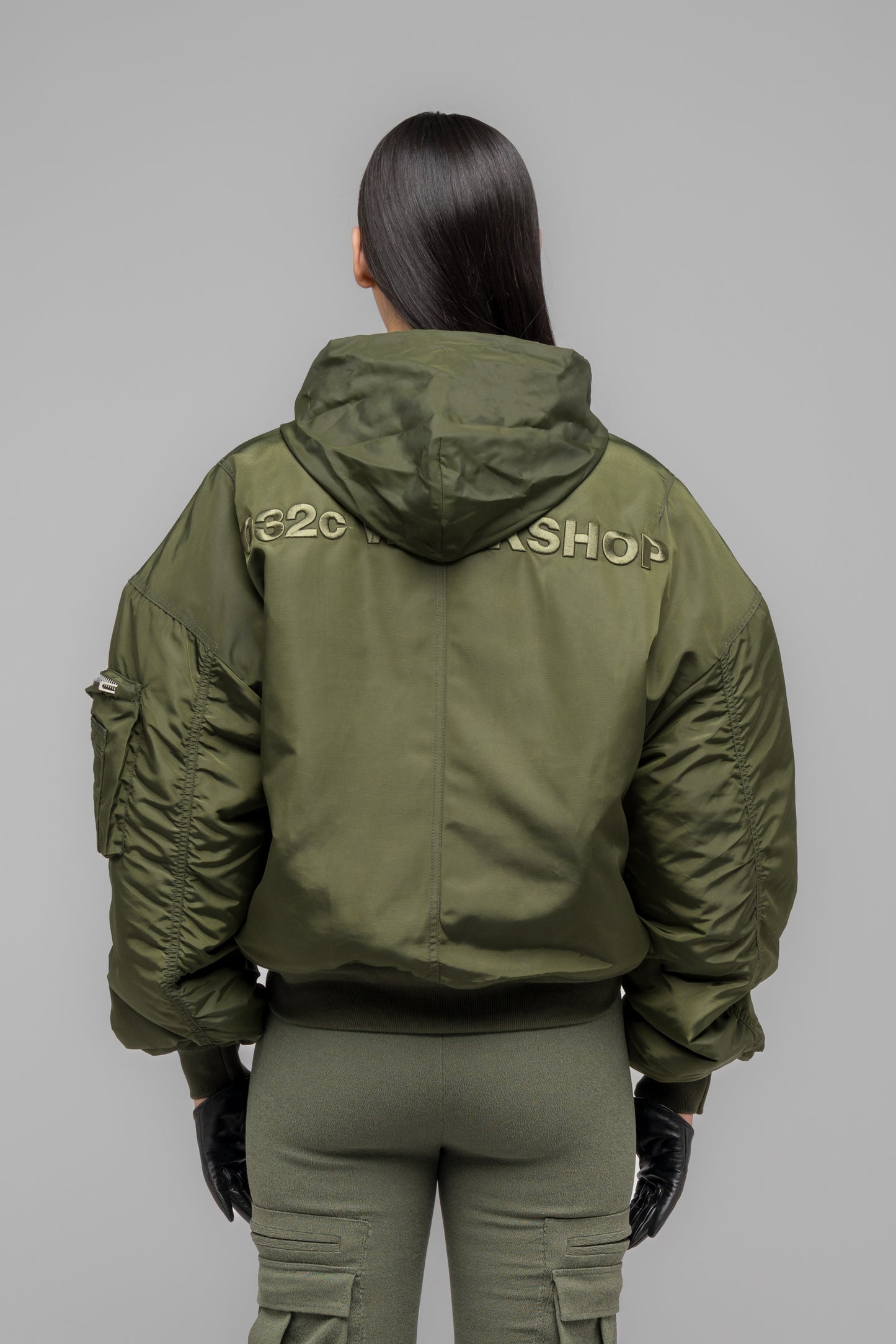 "HUNTING" BOMBER JACKET