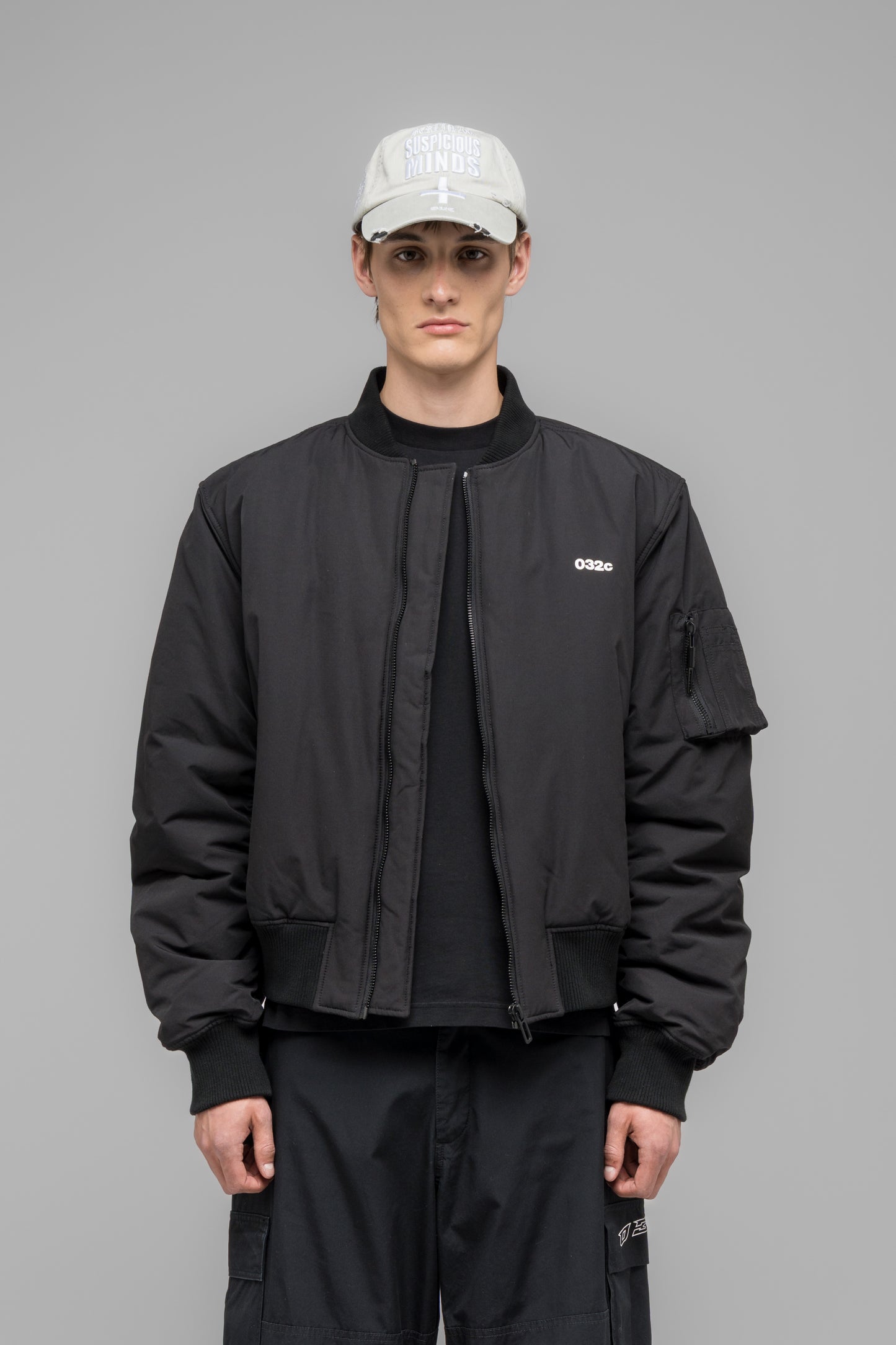 "SUSPICIOUS MINDS" BOMBER JACKET