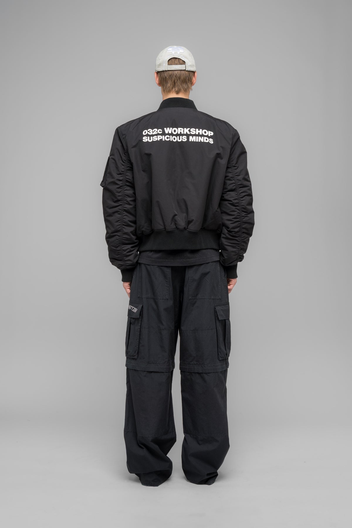 "SUSPICIOUS MINDS" BOMBER JACKET - 032c