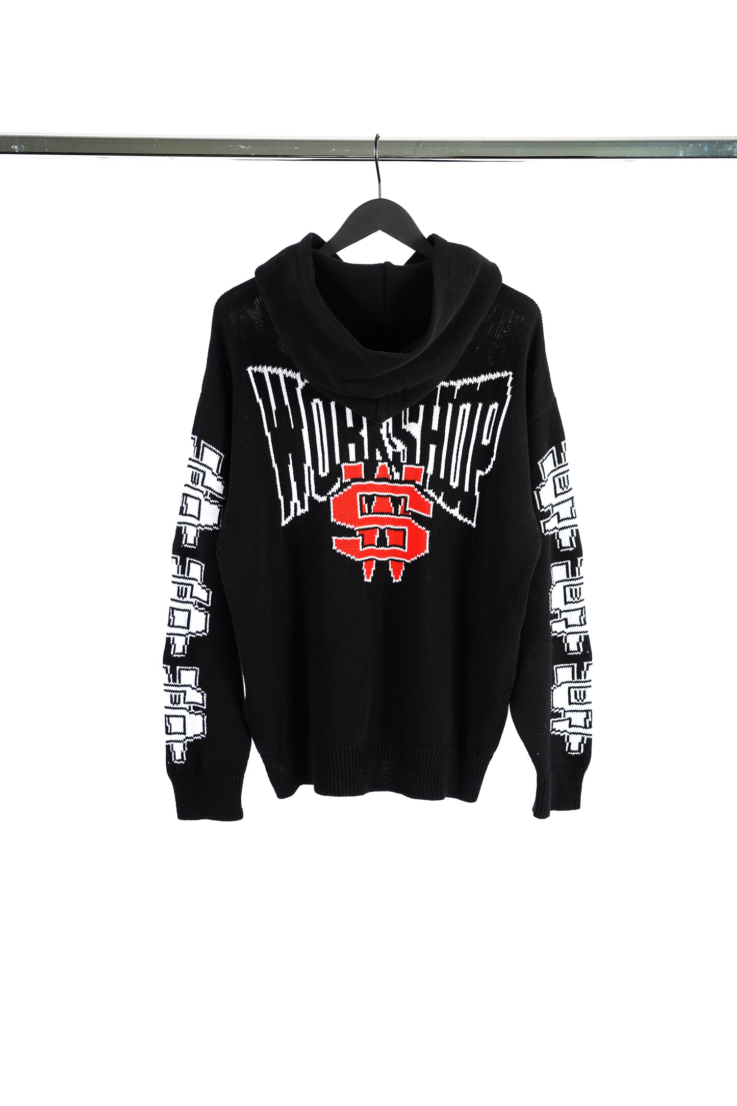 "ONE DOLLAR BILL" KNIT HOODIE