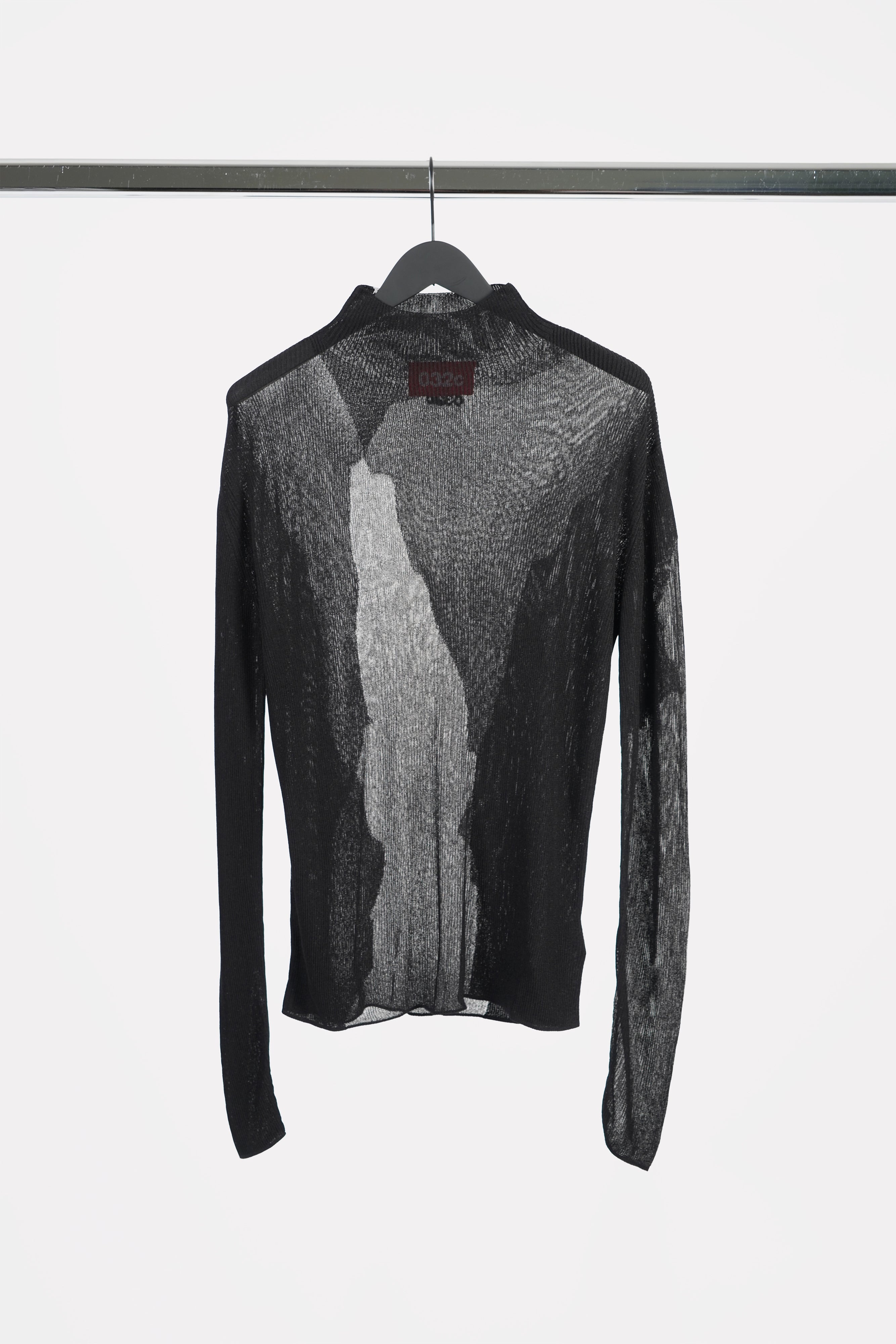 'VISIBILITY' KNIT TURTLENECK