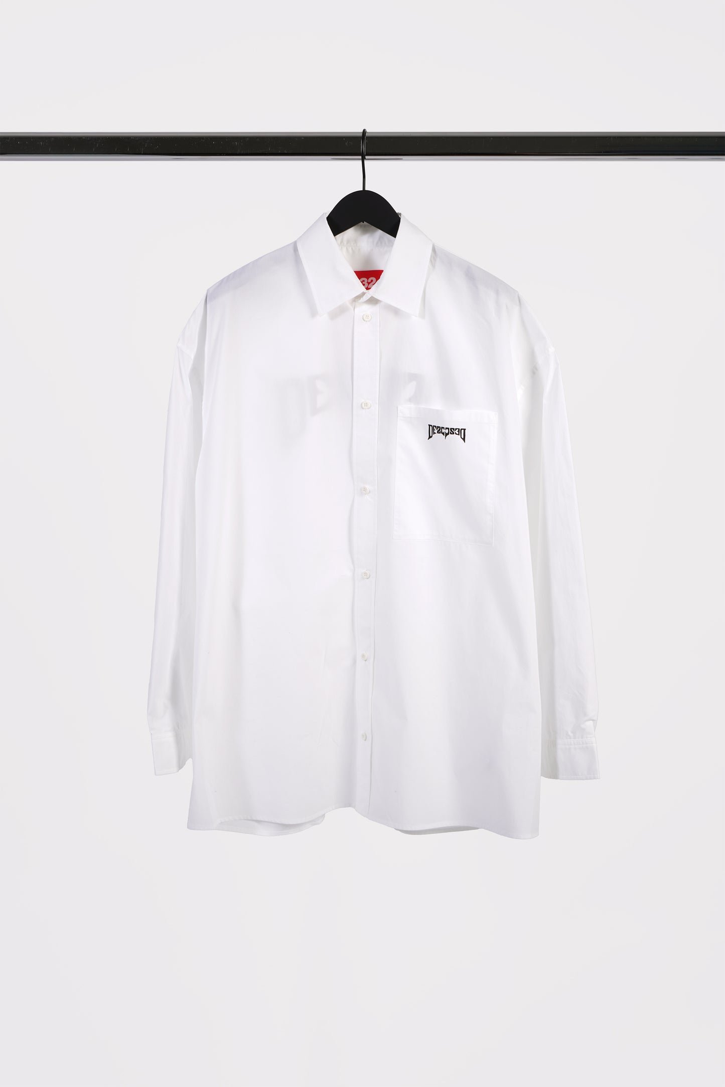 "PSYCHIC" WIDE SHOULDER SHIRT
