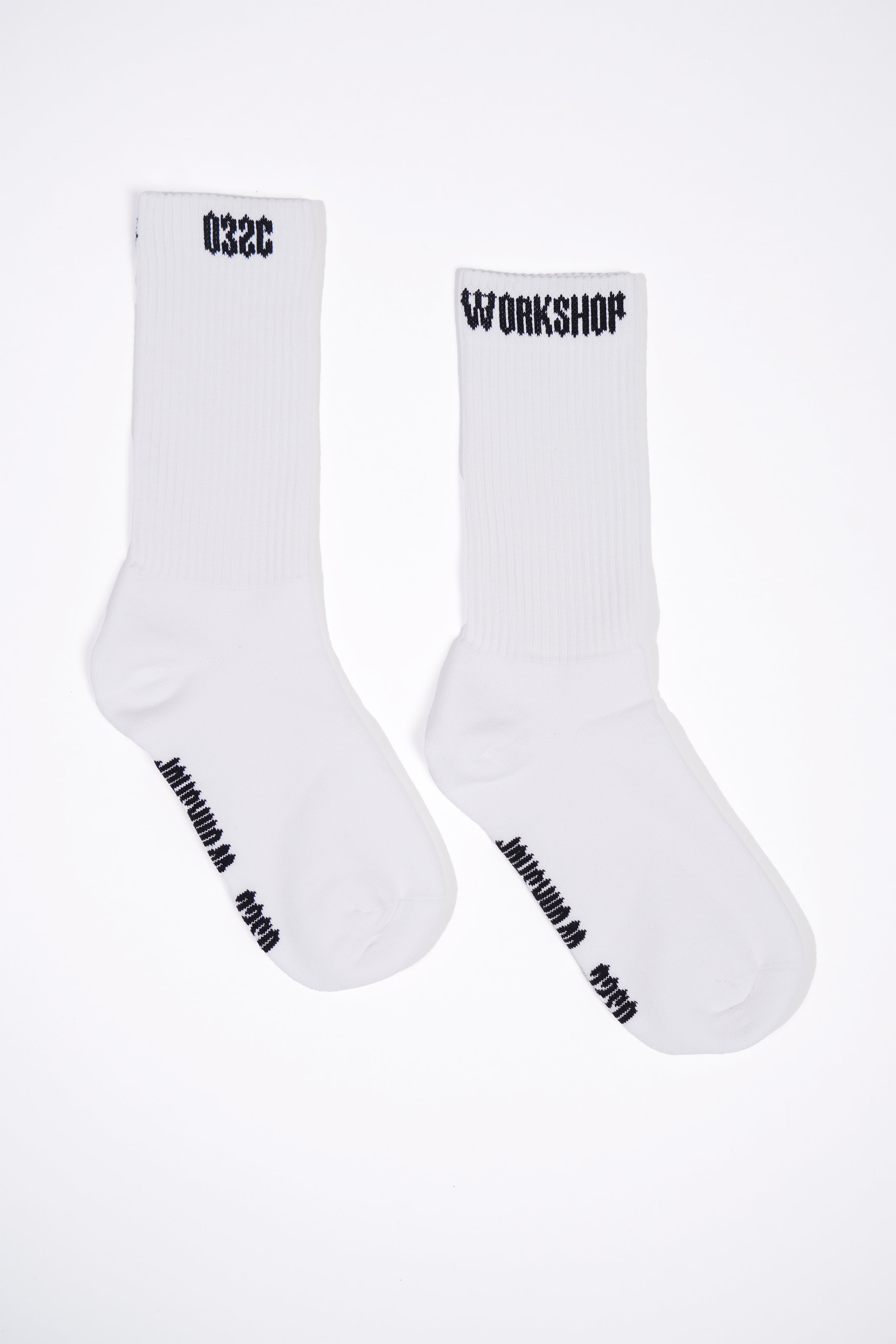 WORKSOCKS WHITE-BLACK