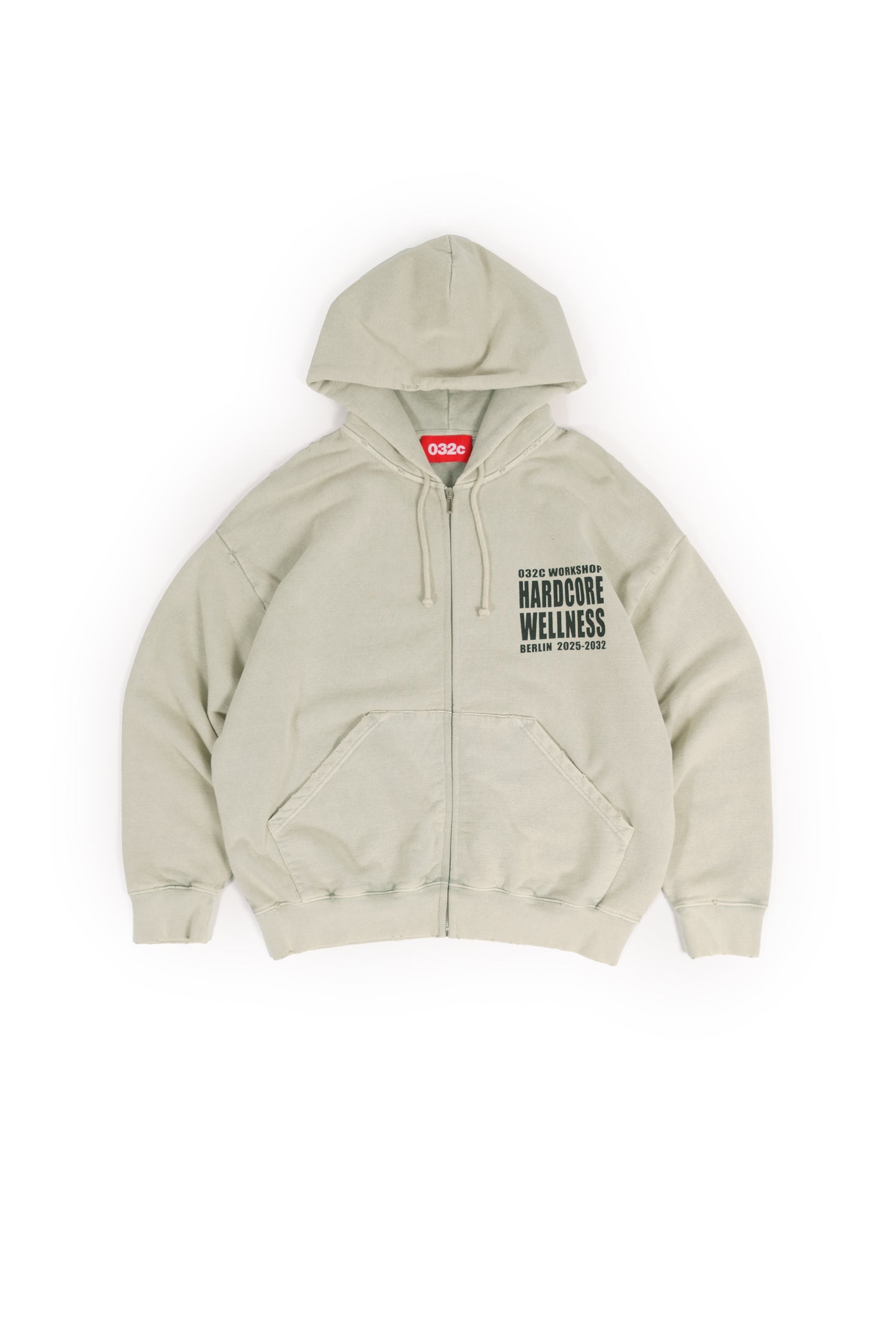 ZIP-UP "HARDCORE WELLNESS" - 032c