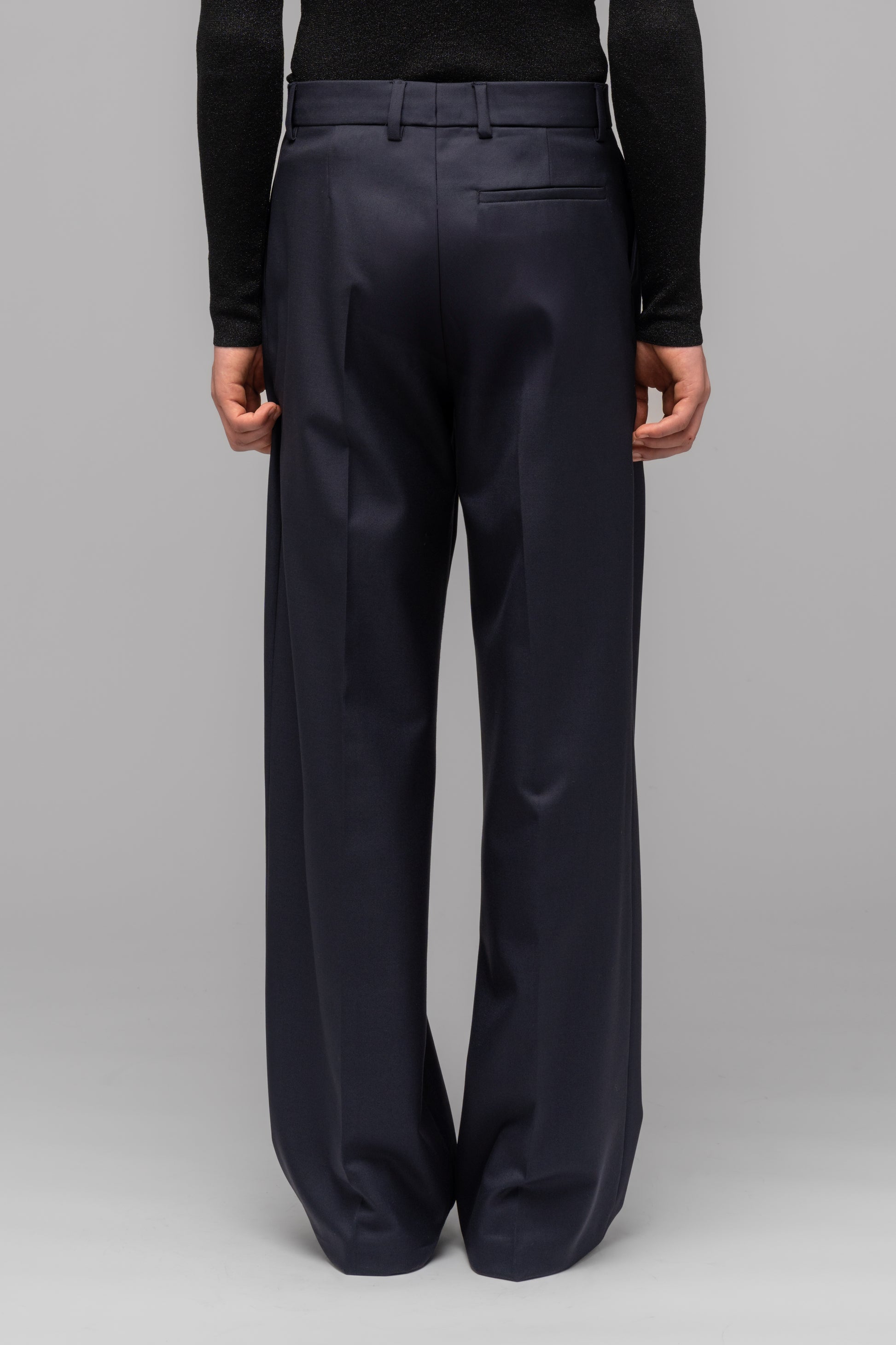 WIDE LEG SUIT TROUSERS