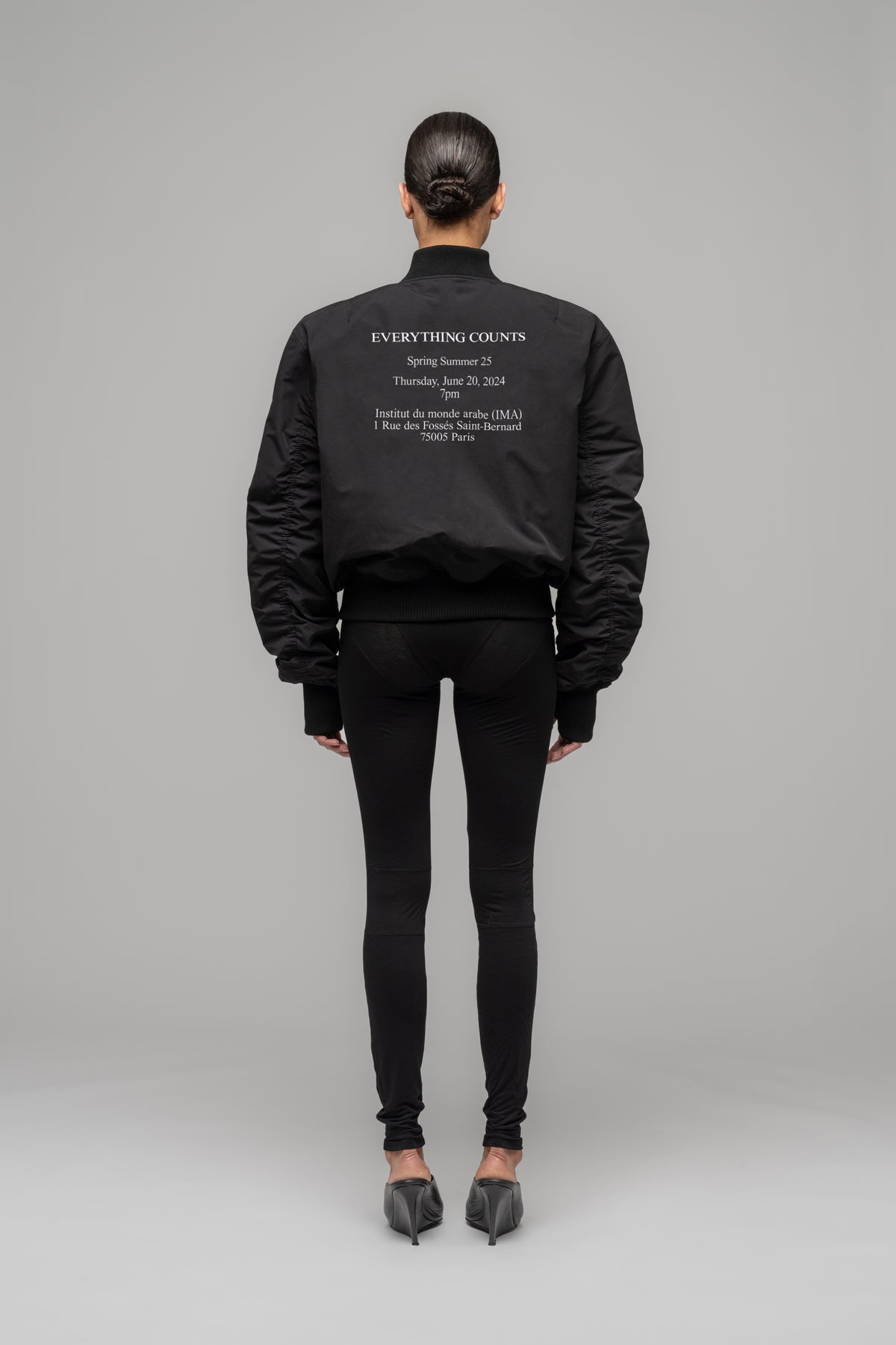 "GUEST LIST" CLASSIC BOMBER JACKET - 032c