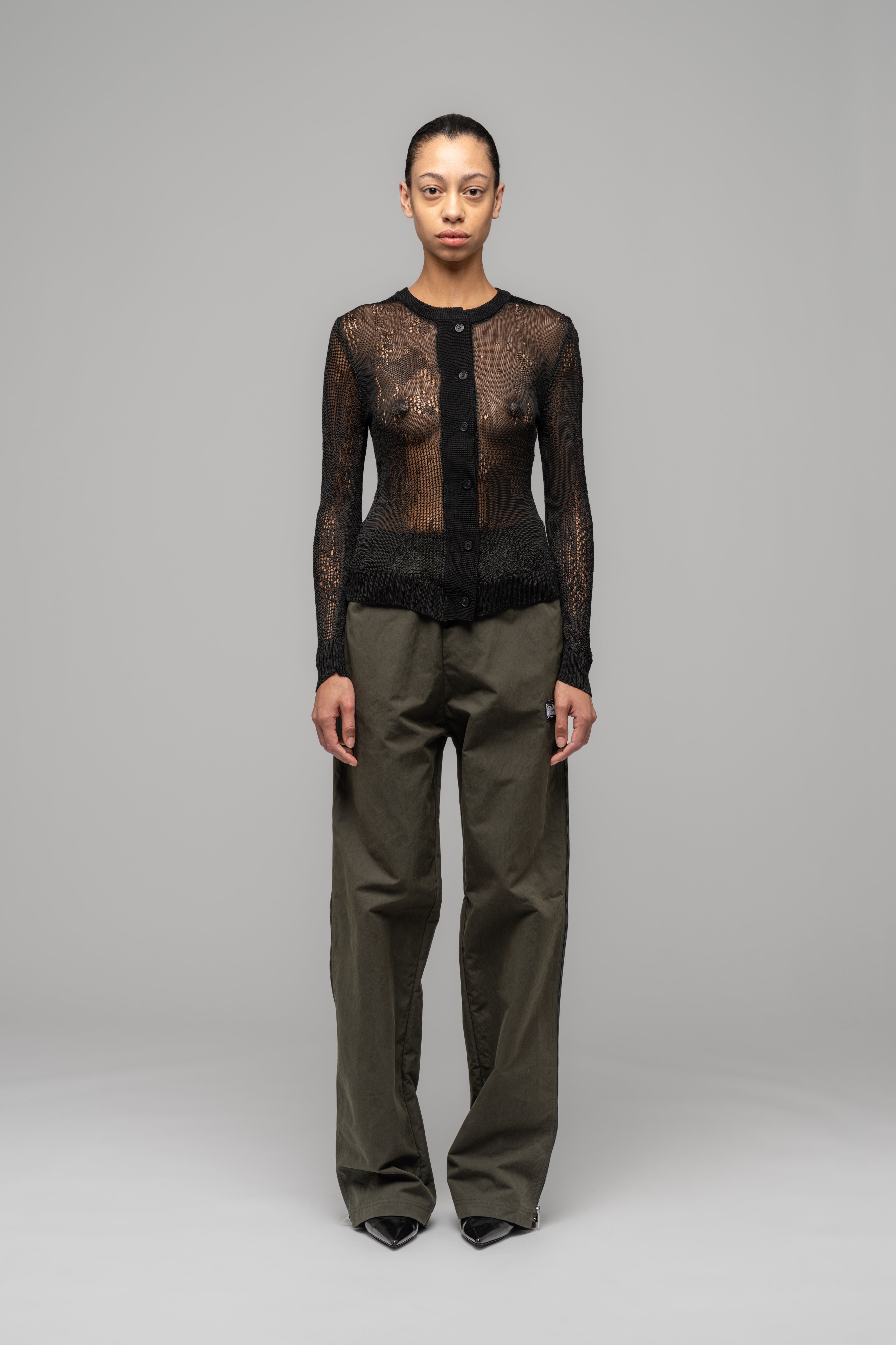 "FRACTURED" CARDIGAN