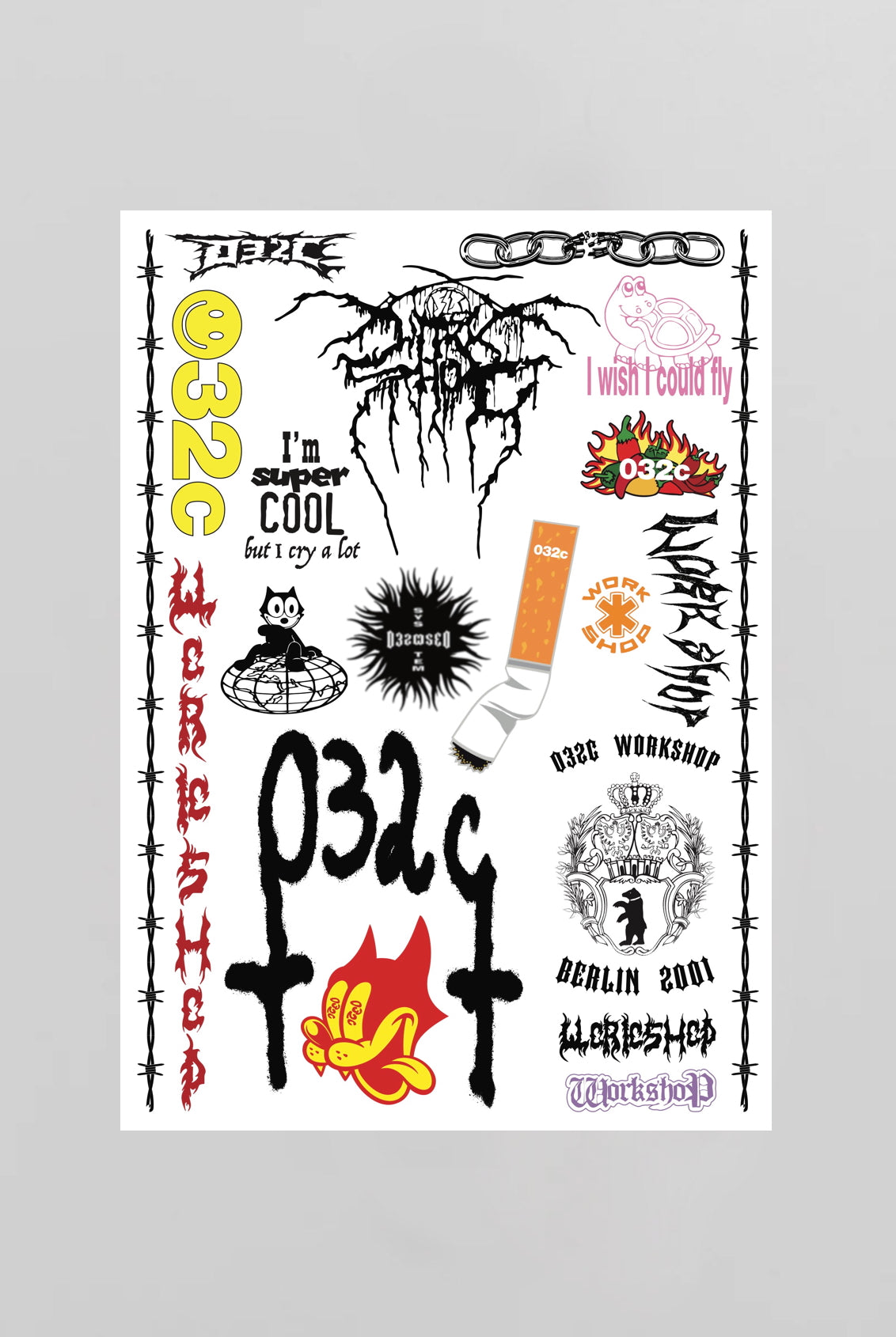 032c TATTOO SHEET