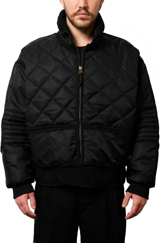 032c WWB “Chevignon by 032c” Cosmo Jacket Black - 032c
