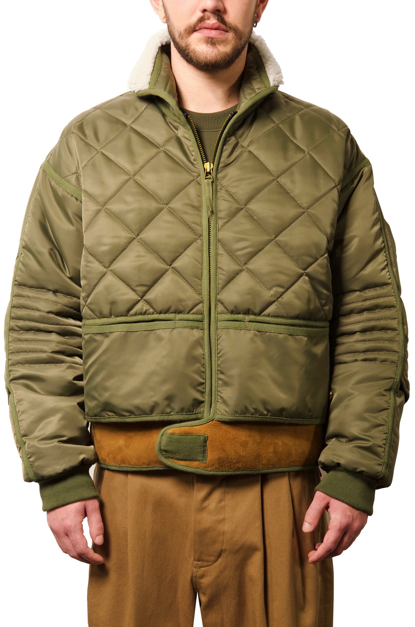 032c WWB “Chevignon by 032c” Cosmo Jacket Green - 032c