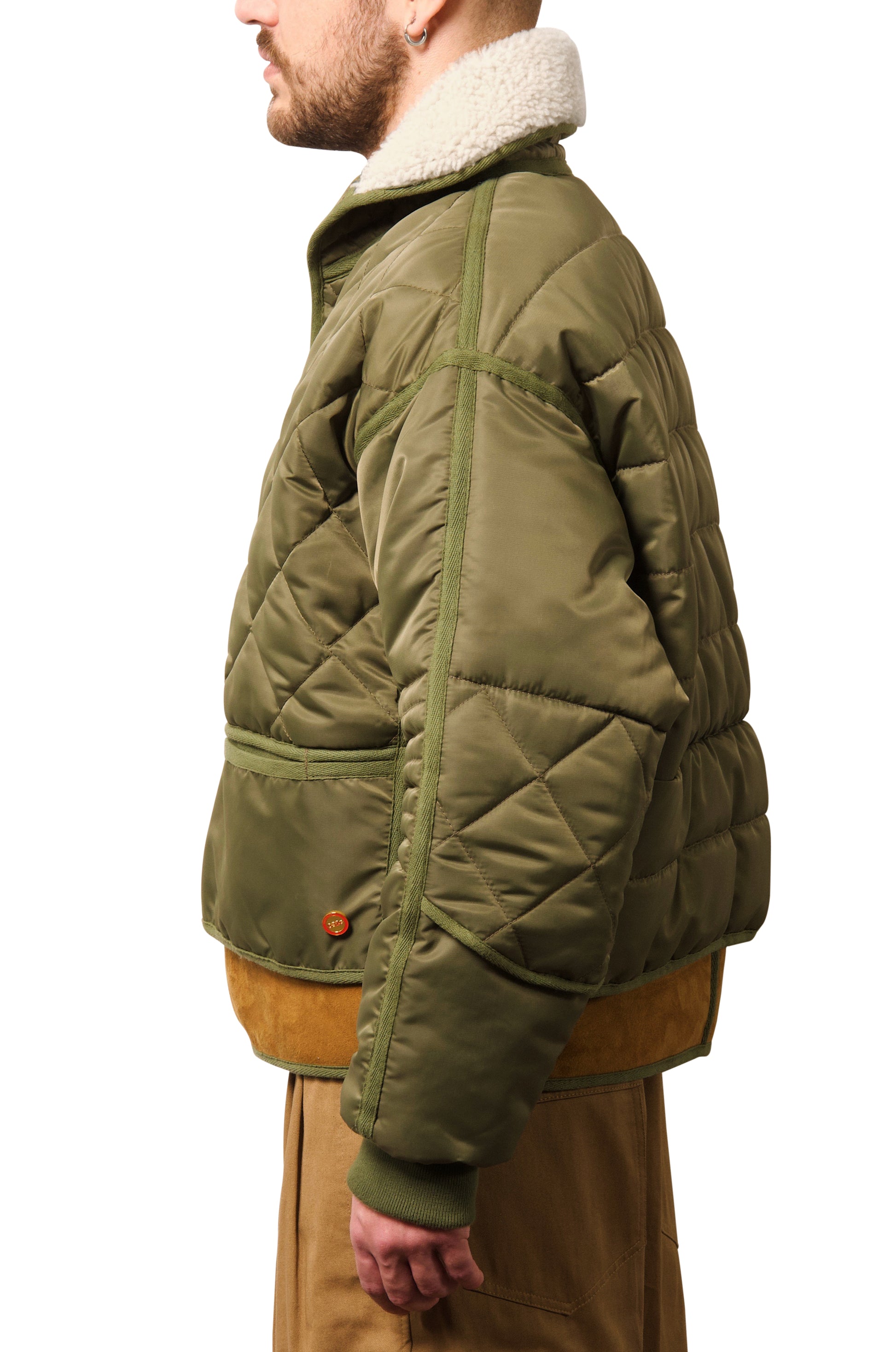 032c WWB “Chevignon by 032c” Cosmo Jacket Green - 032c