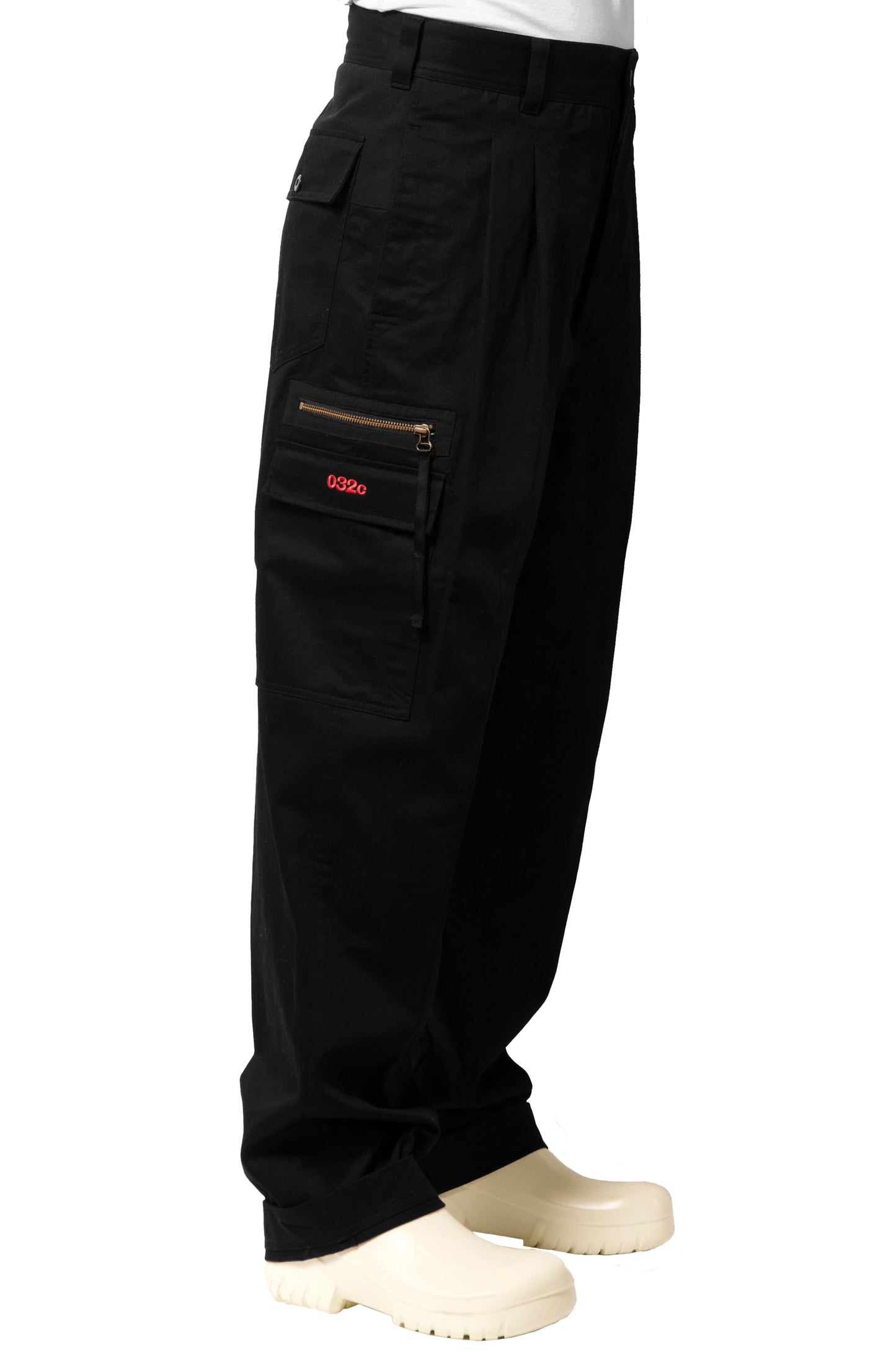032c WWB “Chevignon by 032c” Hunting Pants Black - 032c