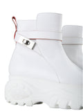 Buffalo by 032c Jodhpur Ankle Boot White - 032c