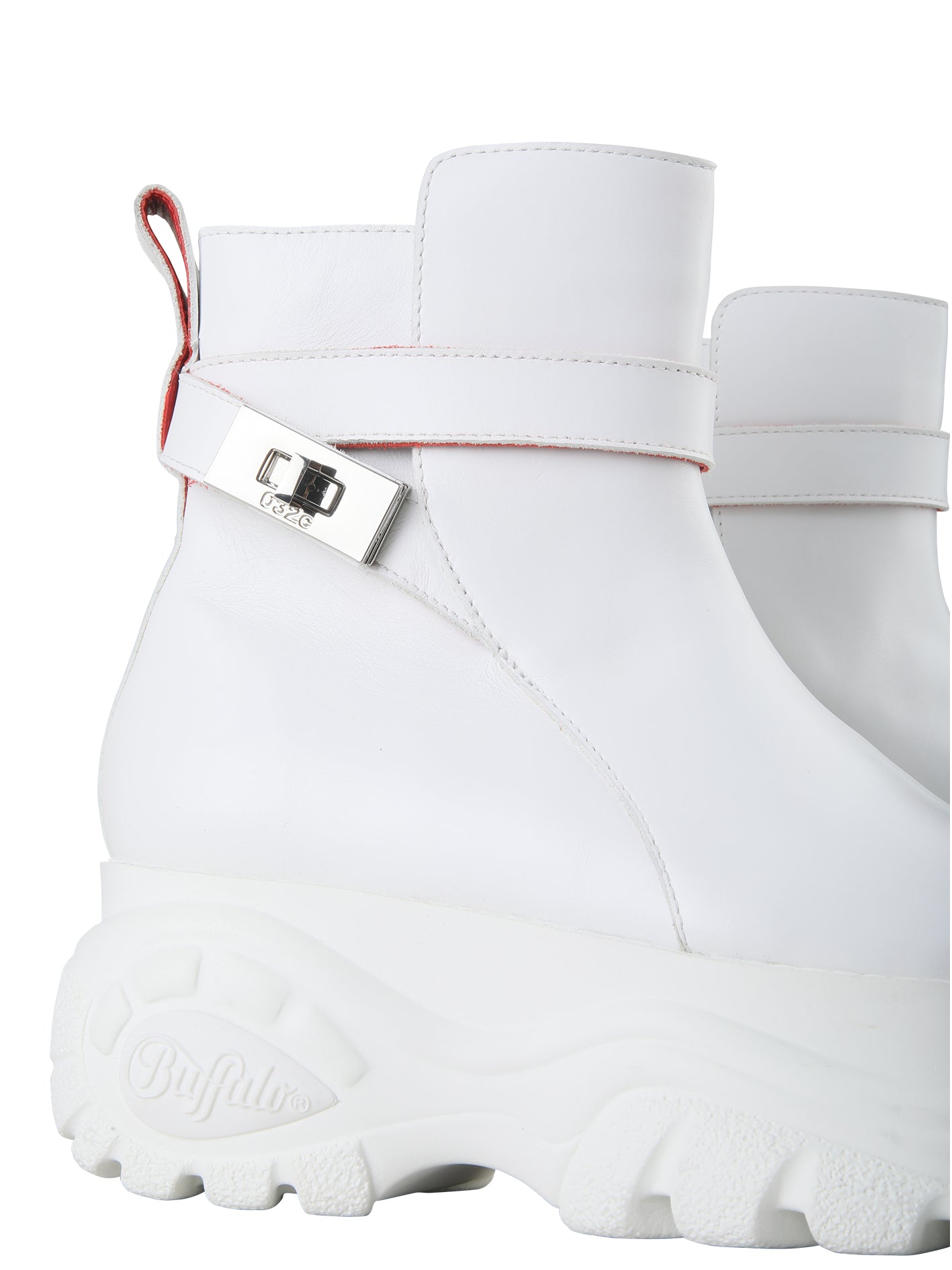 Buffalo by 032c Jodhpur Ankle Boot White - 032c