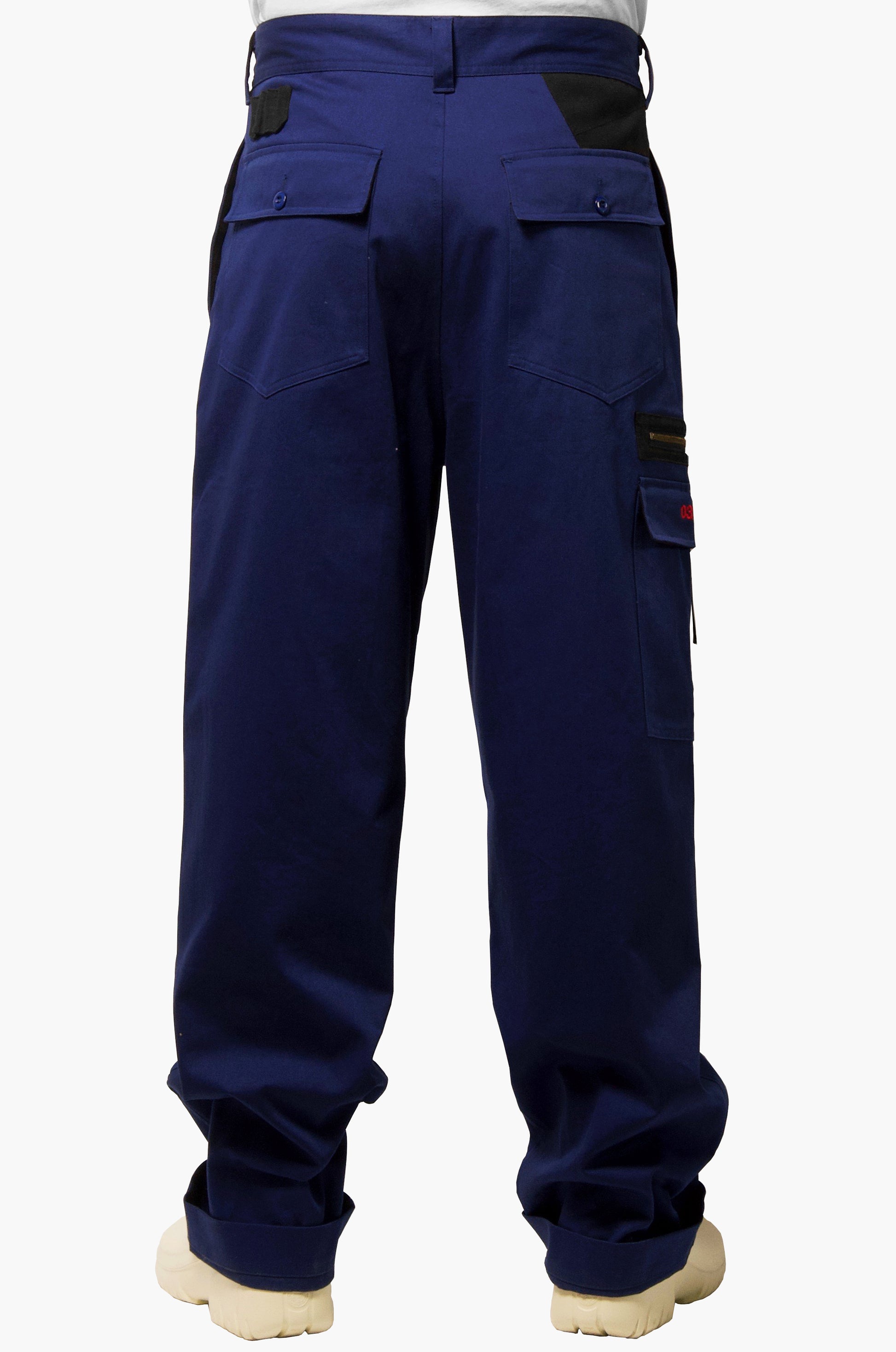 032c WWB “Chevignon by 032c” Hunting Pants Blue - 032c