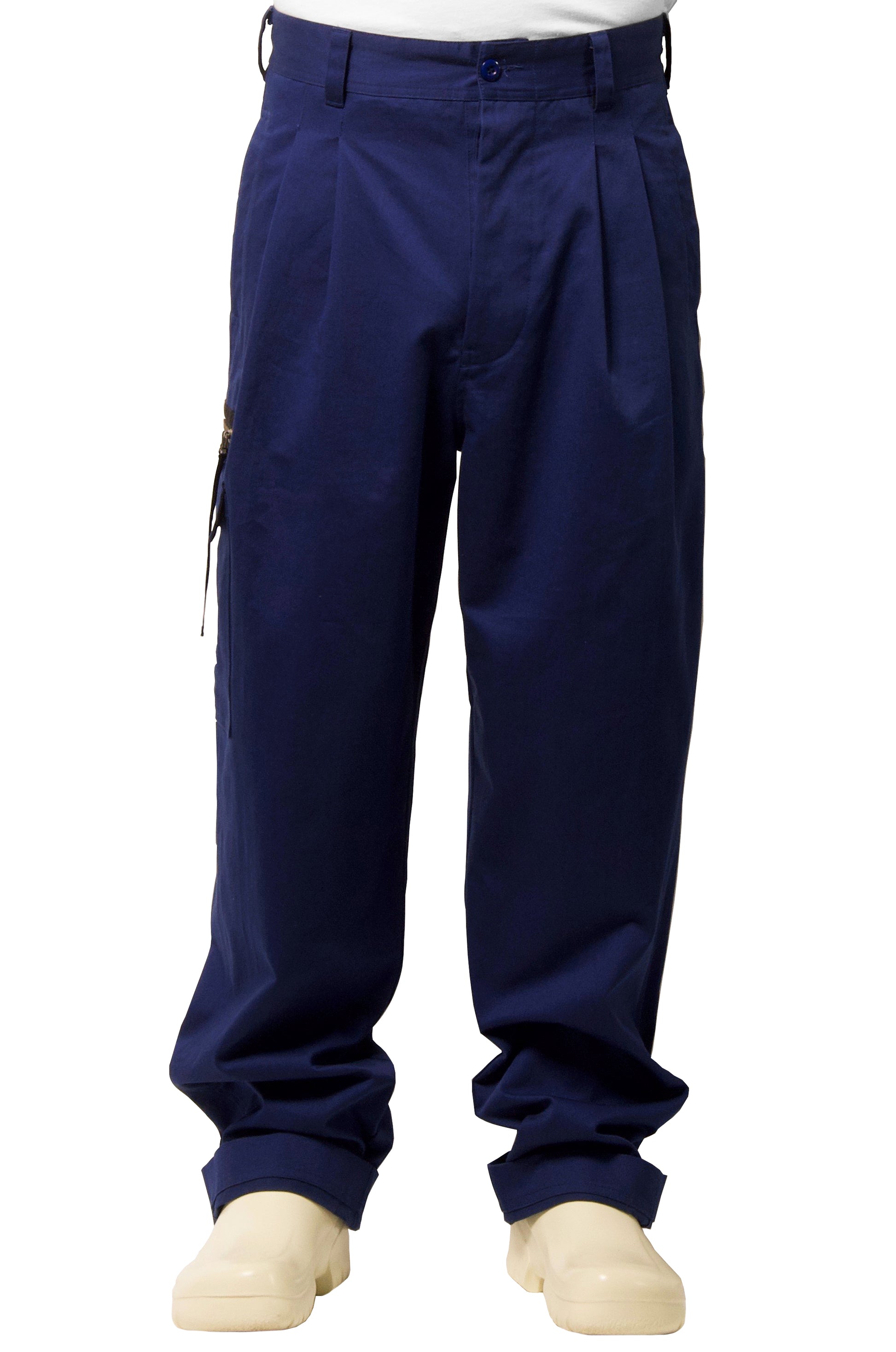 032c WWB “Chevignon by 032c” Hunting Pants Blue - 032c