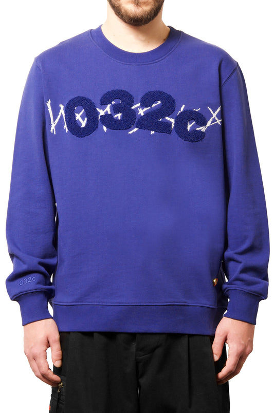 032c WWB Believer Sweatshirt Blue - 032c