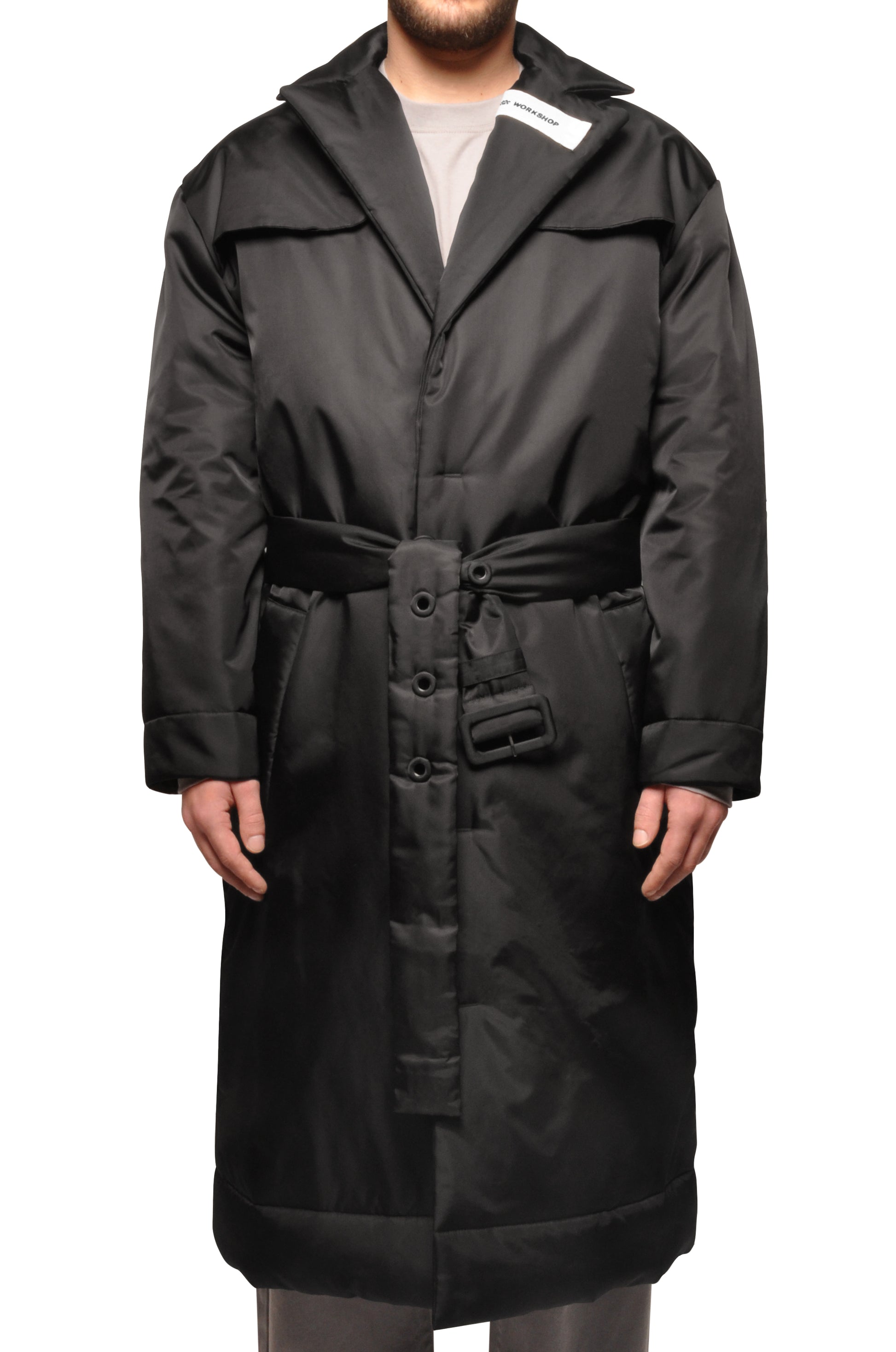 032c COSMIC WORKSHOP 'Wings' Puffer Coat Black - 032c