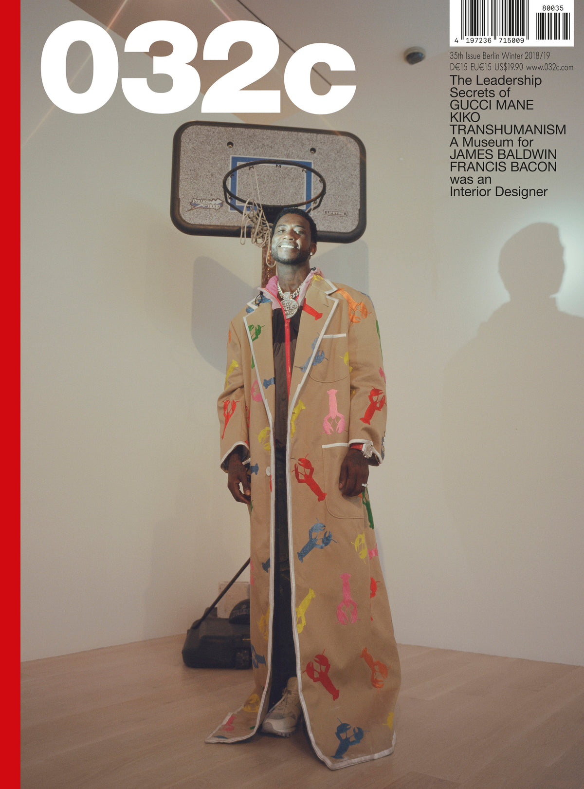 Issue #35 — Winter 2018/2019: “A Museum for James Baldwin” - 032c