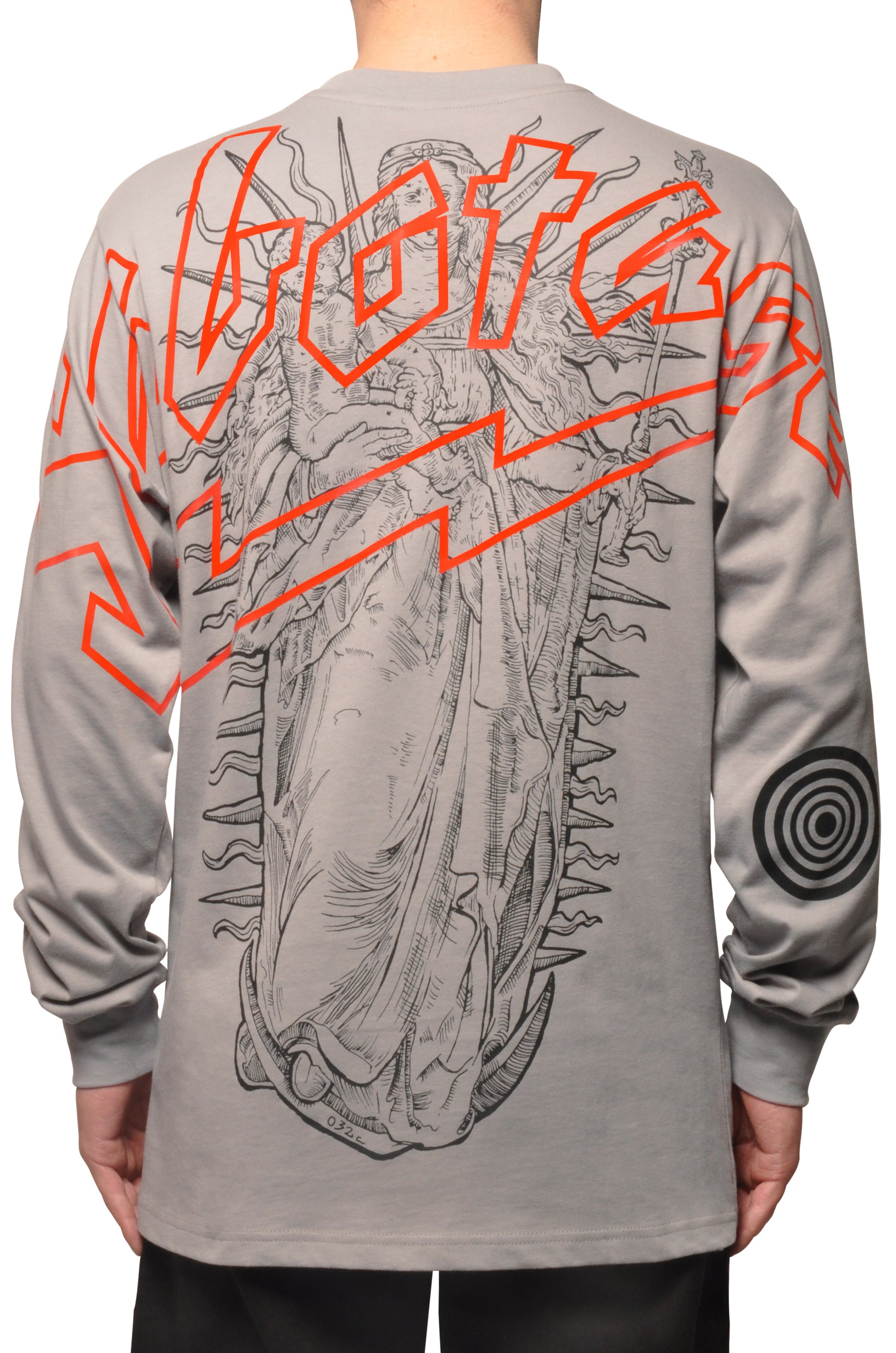 032c COSMIC WORKSHOP 'Maria' Longsleeve Grey - 032c