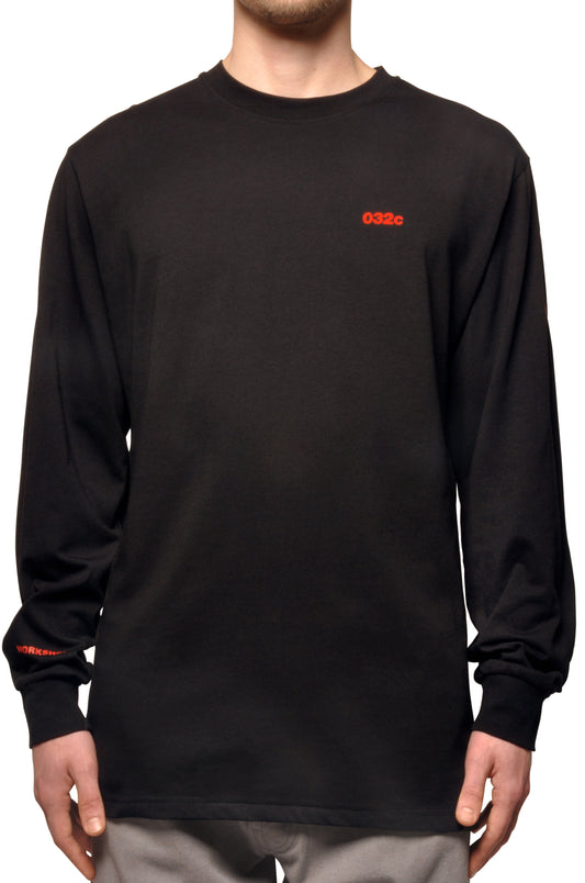 032c COSMIC WORKSHOP 'Maria' Longsleeve Black - 032c