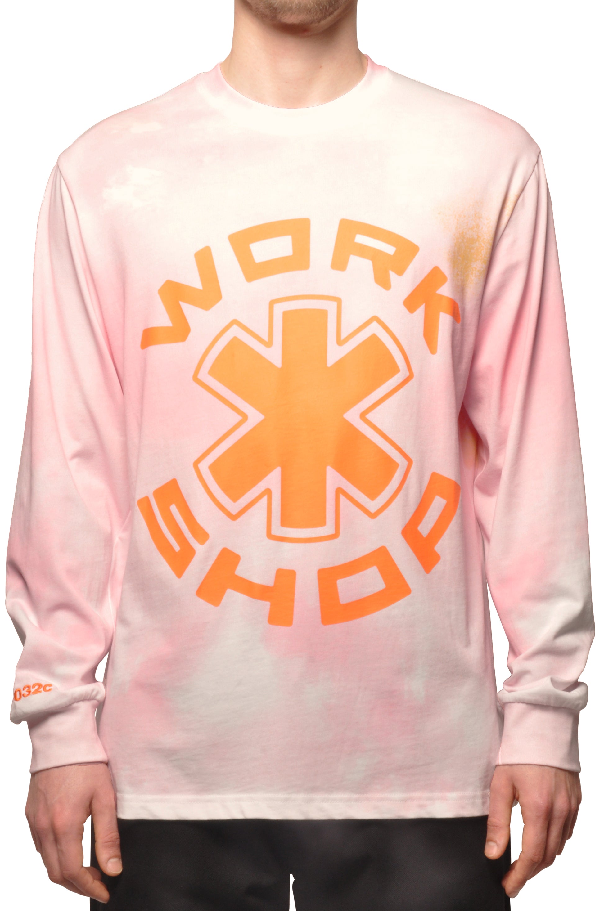 032c COSMIC WORKSHOP 'Atomic' Longsleeve Pink - 032c