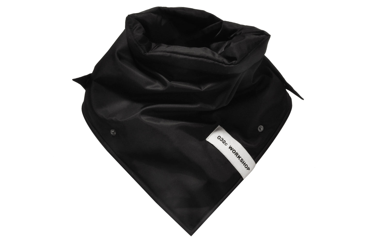 032c COSMIC WORKSHOP 'Morning' Triangle Puffer Scarf - 032c