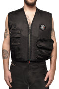 032c COSMIC WORKSHOP 'Rock Bottom' Vest Black - 032c